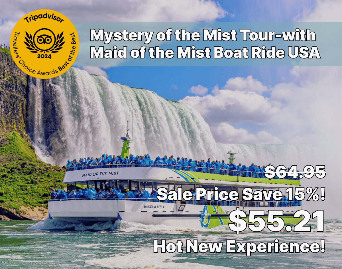 Mystery of the Mist Tour-with Maid of the Mist Boat Ride USA
